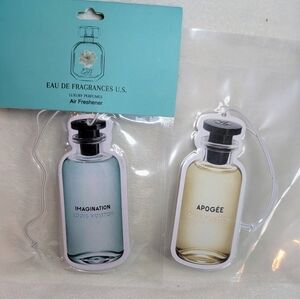 Louis Vuitton Imagination & Apogée Air Freshener Duo - Blue and Cream